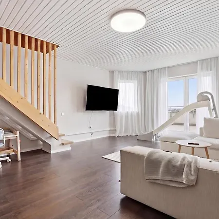 Castle View Rooftop Terrace Penthouse 5br Old Town 布拉迪斯拉发