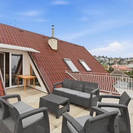 Castle View Rooftop Terrace Penthouse 5br Old Town 公寓 *